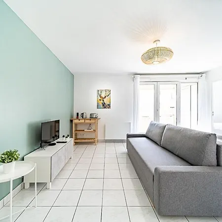 Appartement Cosy Avec Balcony And Garage-Charpennes Villeurbanne Extérieur photo